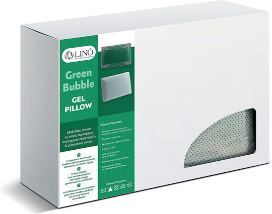 Lino Home Gel Anatomisches Kopfkissen 60x40x13cm