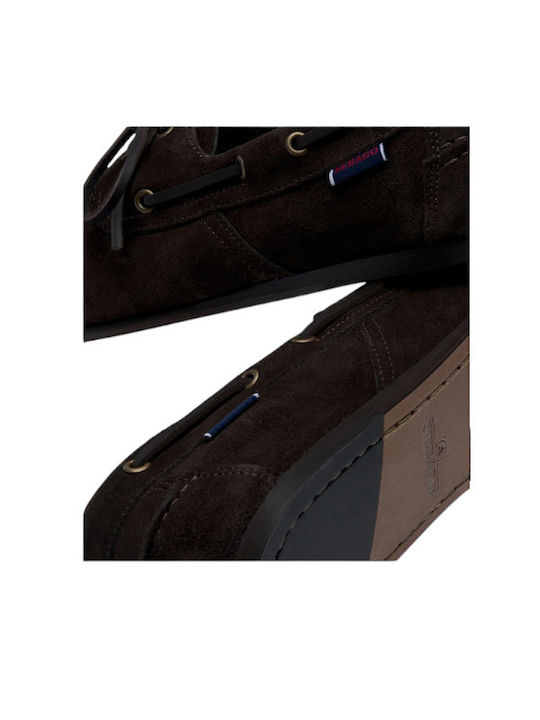 Γυναικεία Boat Shoes σε Καφέ Χρώμα