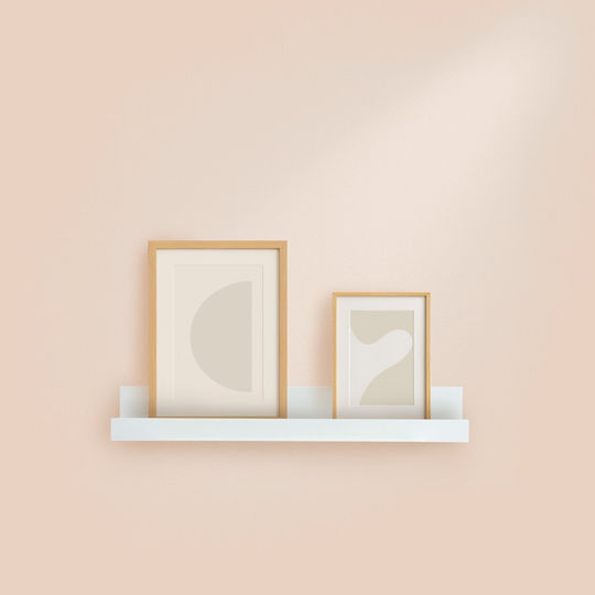 Raft Alb 60x6x7 cm