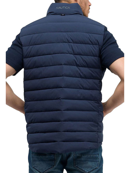 Nautica Vestă Matlasată Albastră