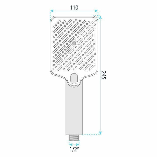 Rea Js-031 Handbrause mit Wasserstopp-Schalter