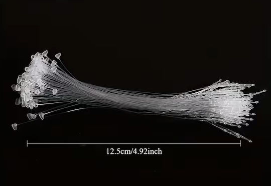 Прозрачни Пластмасови Стяжки за Етикети 12.5cm 5000Броя 6epa46