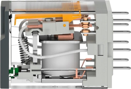 Schneider Electric Ρελέ Ράγας 5A με Τάση 230V