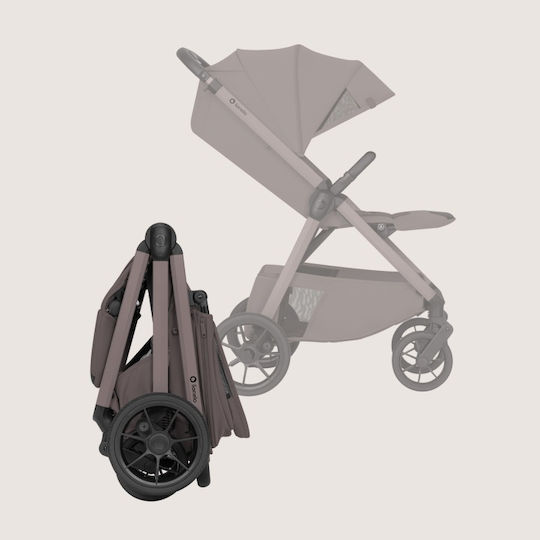 Lionelo Bett Cărucior pentru Bebeluși Potrivit de la 6+ Luni Beige Taupe 9.95kg