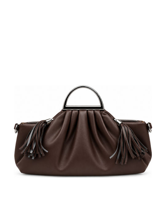 Damenhandtasche Dunkelbraun WF-PH5078-HB-KAFSK