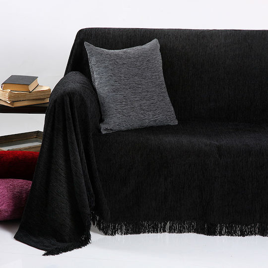 Anna Riska Sofa-Kissen 1300 Schwarz 55x55cm