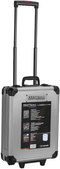 Kraft & Dele Tool Case with 187 Tools