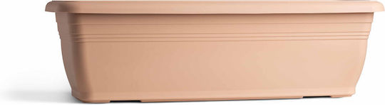 Planter Box Tepakota 13.5L 59x22x18h Cm Beige Sand
