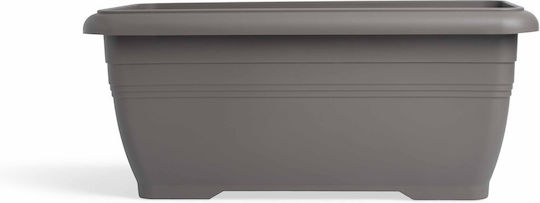 Planter Box Terracotta 45L-70x34x27h cm-Gray Brown Planter Box Terracotta 45L-70x34x27h cm-Gray Brown