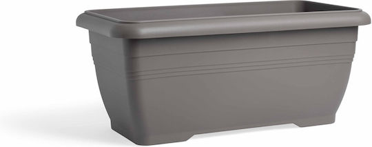 Planter Box Terracotta 45L-70x34x27h cm-Gray Brown