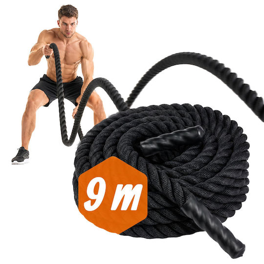 Relaxdays 10054327_9653 Battle Rope με Μήκος 9m