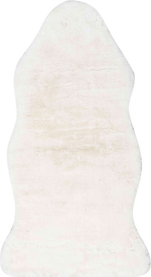 Polcarpet Rabbit Animal Teppich Rechteckig Pelzige White
