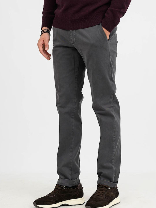 Fourten Industry Herren-Chinohose Darkgray