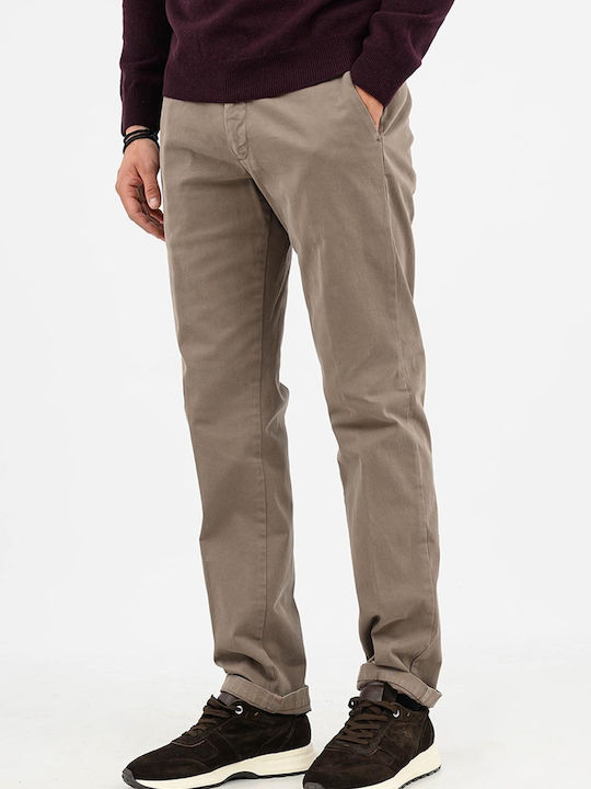 Fourten Industry Chino-Hose für Herren Tan