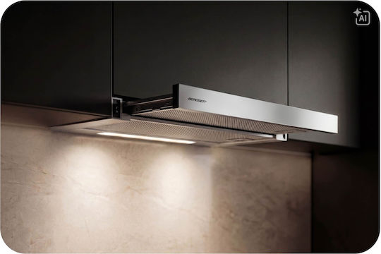 Плъзгащ се аспиратор 60 cm Inox