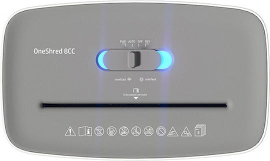 Tracer Razor 2 Strip Cut 6-Sheet Paper Shredder