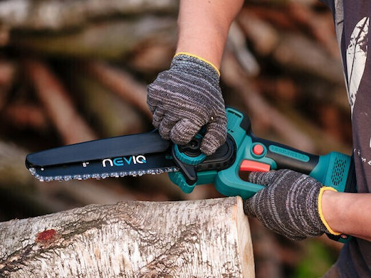 NeviQ Battery Chainsaw 2x2Ah 20V with 20.32cm Blade