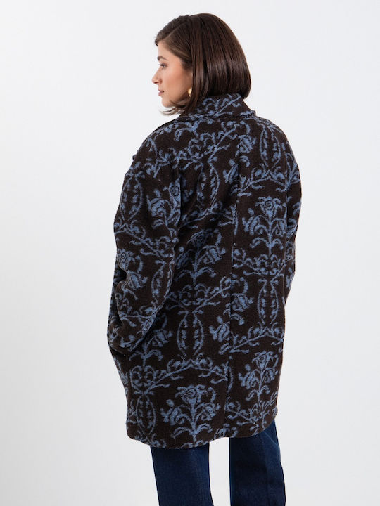 Women's Floral Coat