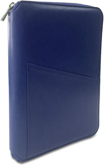 Campo Marzio A5 Paper Conference Folder Blue