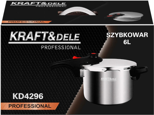 Kraft & Dele Schnellkochtopf 6 l
