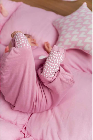 Baby Bliss Winter Sleeping Bag with Legs Pink