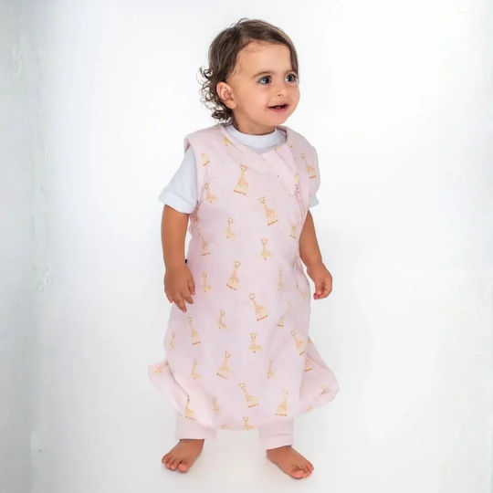 Baby Bliss Spring Sleeping Bag with Legs Pink