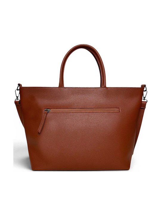 Γυναικεία Τσάντα Ώμου Maxi Tote Noir Ταμπά