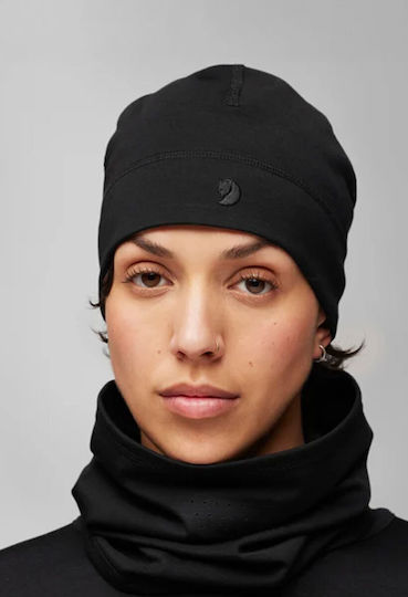 Beanie Unisex Fleece Beanie Knitted in Black color