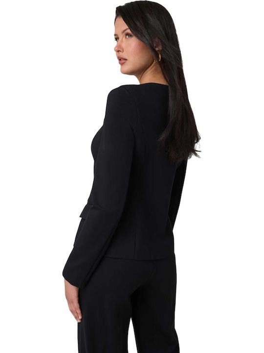Guess Sophia Γυναικείο Σακάκι Black Guess Sophia Γυναικείο Σακάκι Black