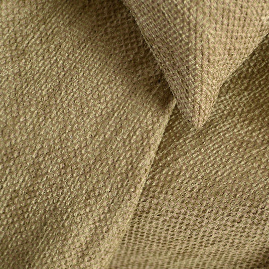 Rythmos Decorative Pillowcase Calhua 100% Cotton Olive Green 40x40cm