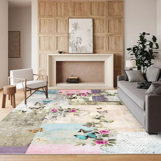 Conceptum Hypnose Rutschfester Teppichläufer Multicolor 80x150cm
