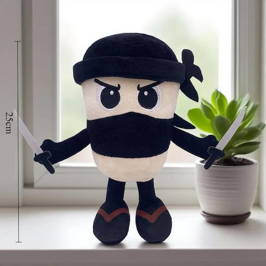Cappuccino Assassino Plush Toy 35 Cm Italian Brainrot