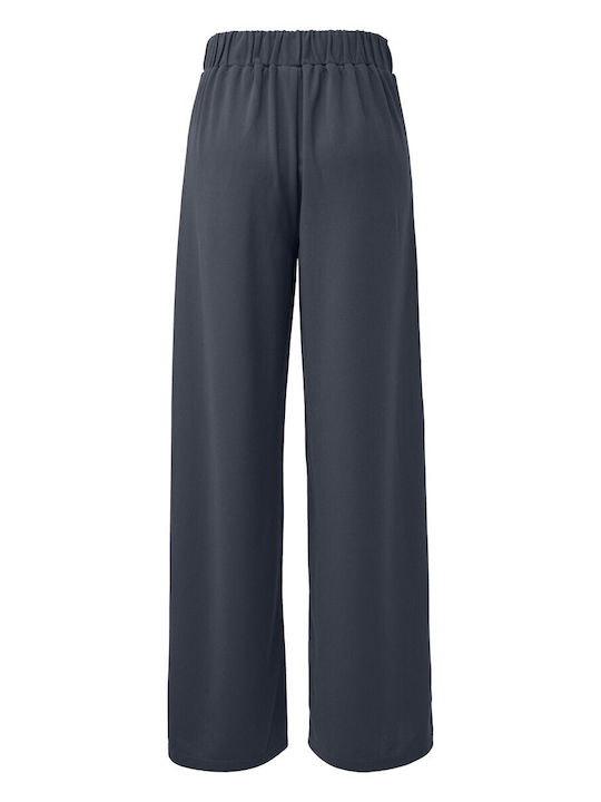 Damen Stoffhose Dunkelblau