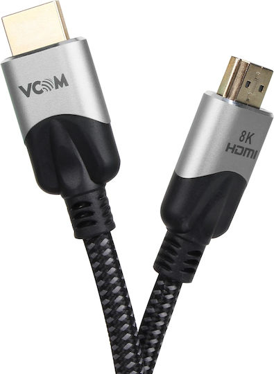 Vcom HDMI 2.1 Кабел с Мъжки Конектори от Двете Страни 10 M 8k Hdr – Cg865-10.0m