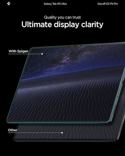 Spigen Glas.tr ”ez Fit Pro” Gehärtetes Glas (Galaxy Tab S11)