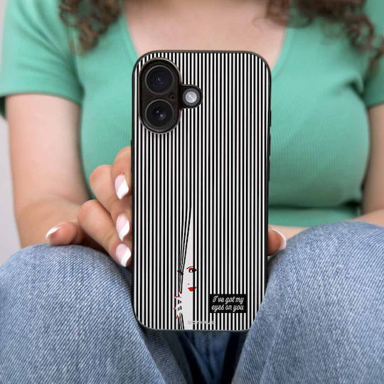Θήκη Sonique Stripe Stories Series Google Pixel 11 5g Eye On You – Μαύρο