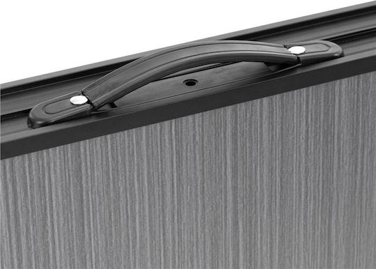 Masă Pliabilă din Aluminiu pentru Camping 120x60x71cm Gri