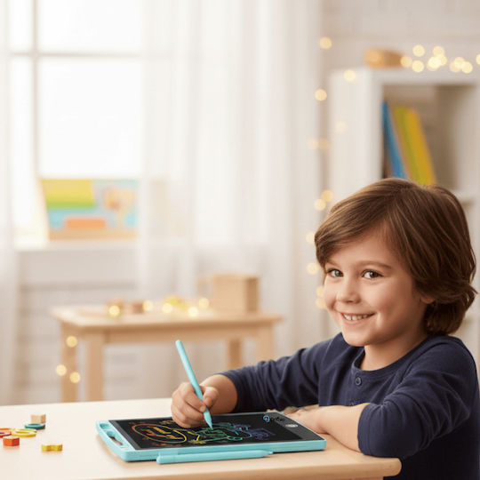 Interactive Drawing Tablet 10" Lcd Screen – Colorful Writing Drawing Quick Erase Function