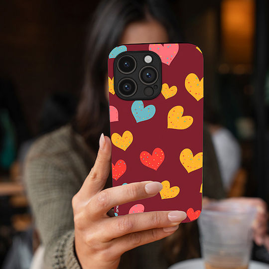 Θήκη Sonique Heart Series Google Pixel 11 Pro Xl 5g Μπορντώ