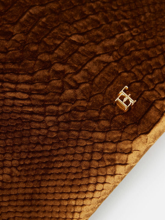 Γυναικείο Clutch Croco Μπεζ