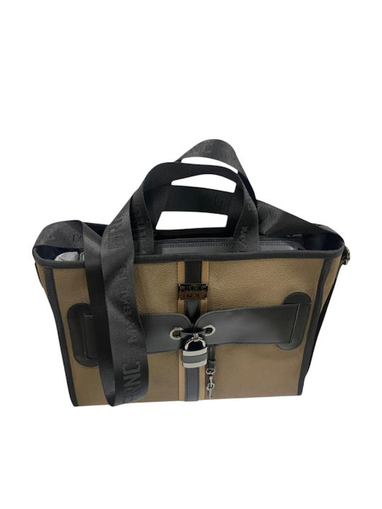 Damen-Tote-Tasche in Zigarrenbraun
