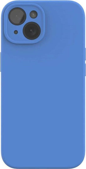 Калъф за iPhone 15 Spacecase Silicone Mag Case Силиконов MagSafe Син 5905719142704