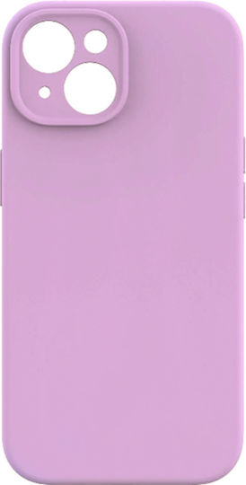 Калъф за iPhone 15 Spacecase Silicone Mag Case от силикон MagSafe Lavender 5905719142742