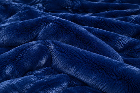Morena Spain Super Double 220x240 cm Dark Blue