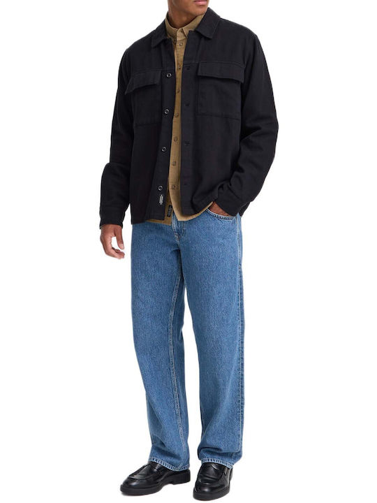 Cuma Long Sleeve Overshirt Black