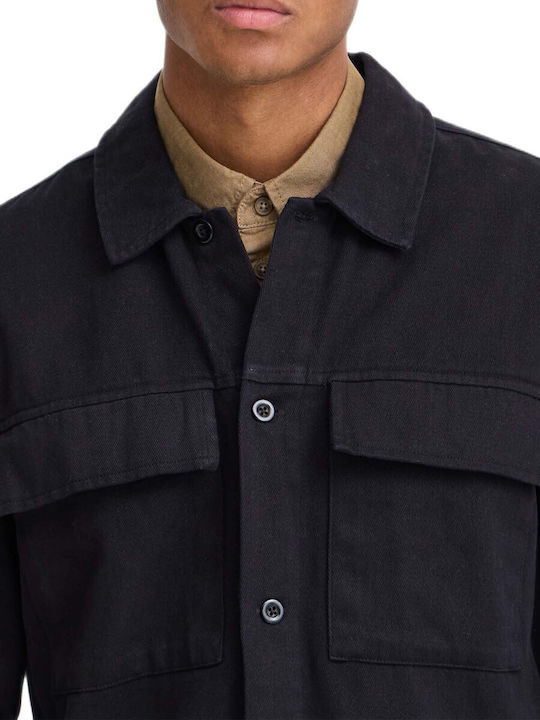 Cuma Long Sleeve Overshirt Black