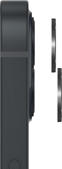 Zanaé Kameralinsenschutz iPhone 13 Kratzfestes Gehärtetes Glas Graphit