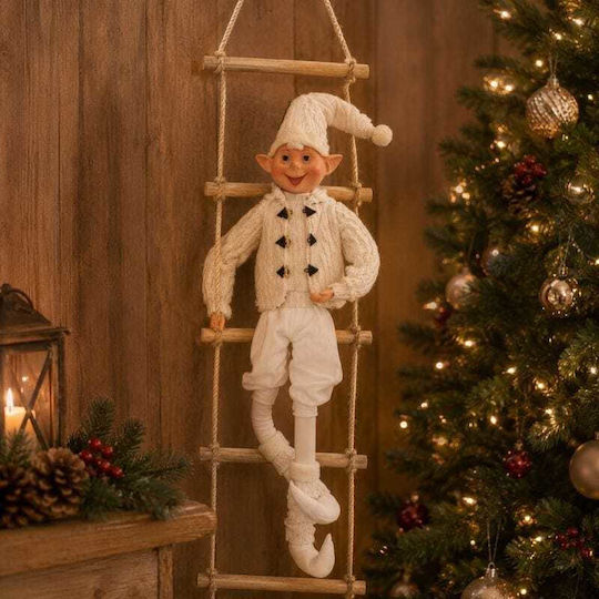 Vetur BV Weihnachtsfigur Elf Weiß Höhe 122 cm