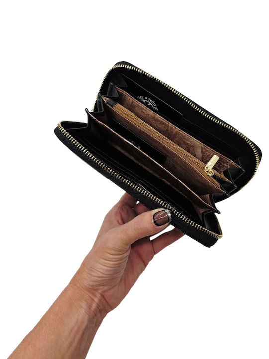 Large Women's Wallet Black