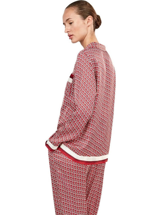 Gisela Winter Women's Pyjama Set Red